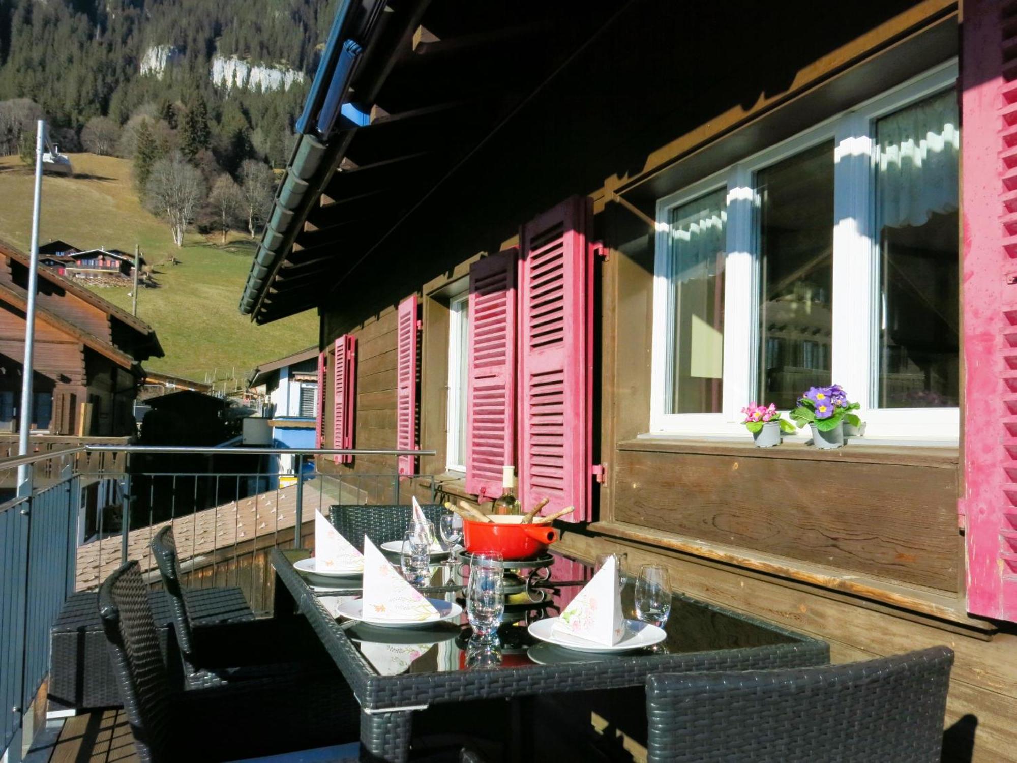Chalet Lilo 4 Zimmer Big View Beatenberg Ngoại thất bức ảnh