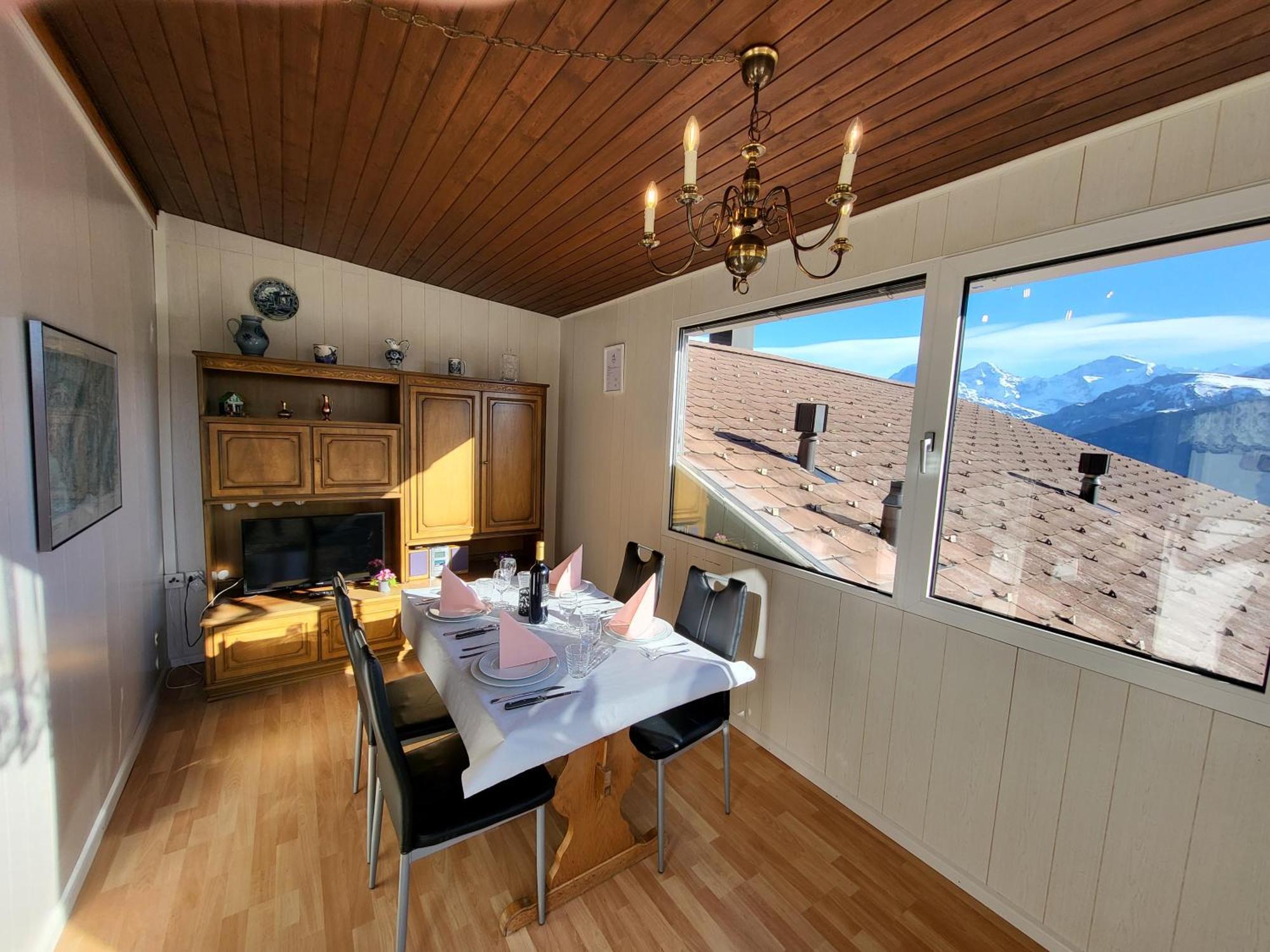 Chalet Lilo 4 Zimmer Big View Beatenberg Ngoại thất bức ảnh