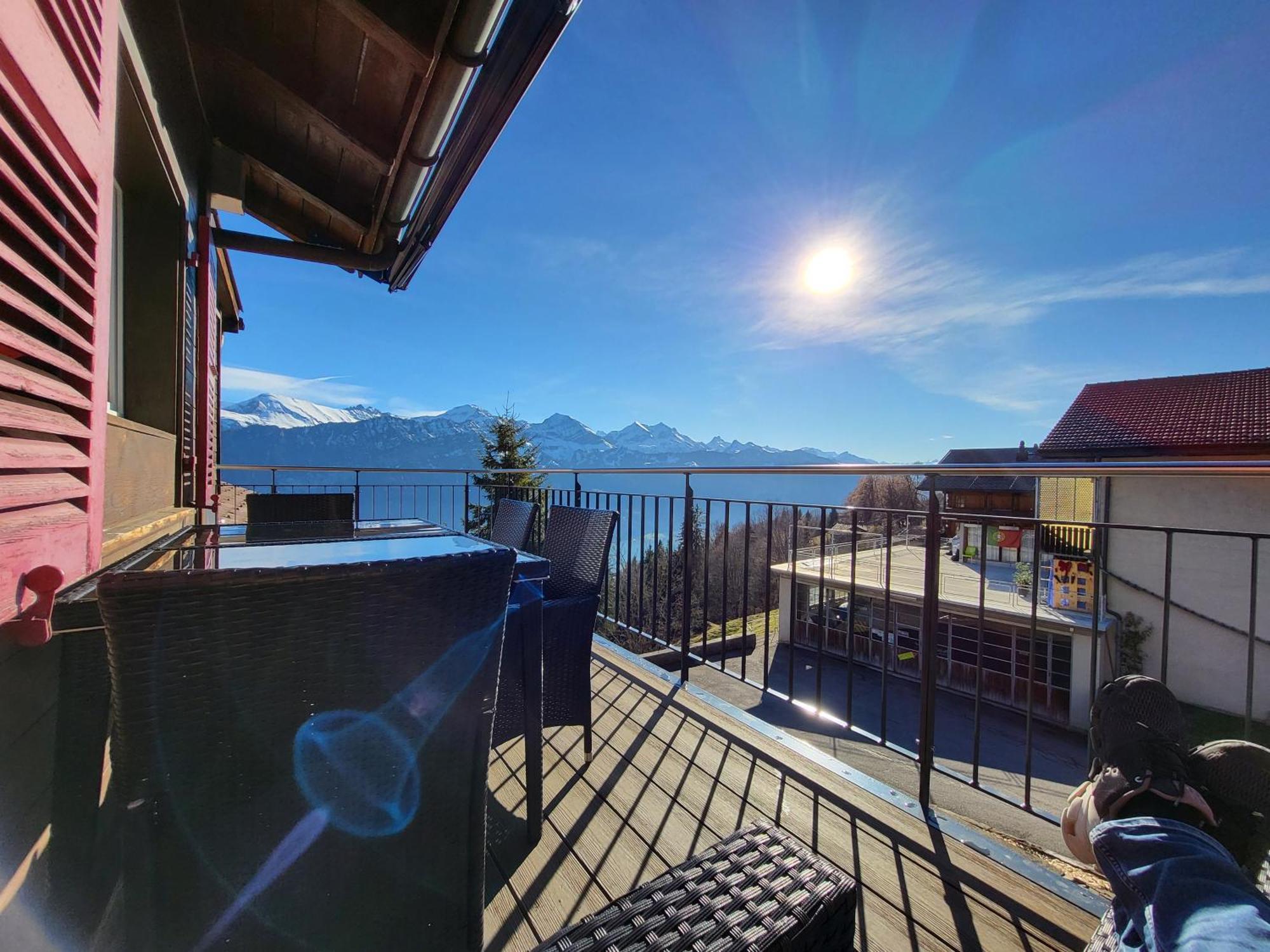 Chalet Lilo 4 Zimmer Big View Beatenberg Ngoại thất bức ảnh