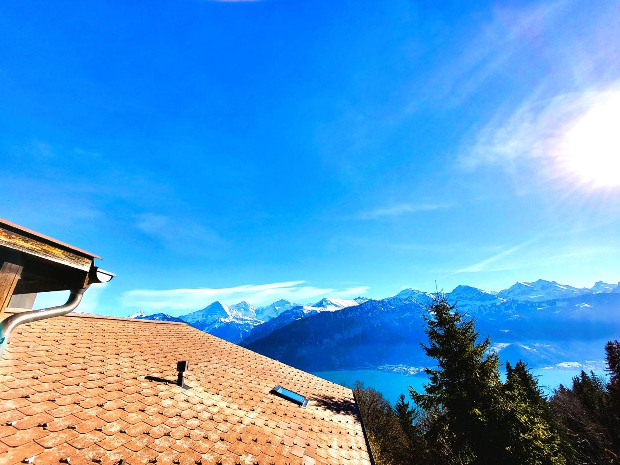 Chalet Lilo 4 Zimmer Big View Beatenberg Ngoại thất bức ảnh